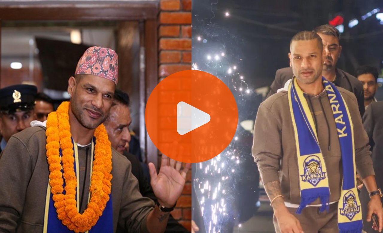 शिखर धवन, Shikhar Dhawan welcome in Nepal for NPL